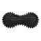 Массажный мяч двойной U-Power DuoBall Spike 7 см (Black)