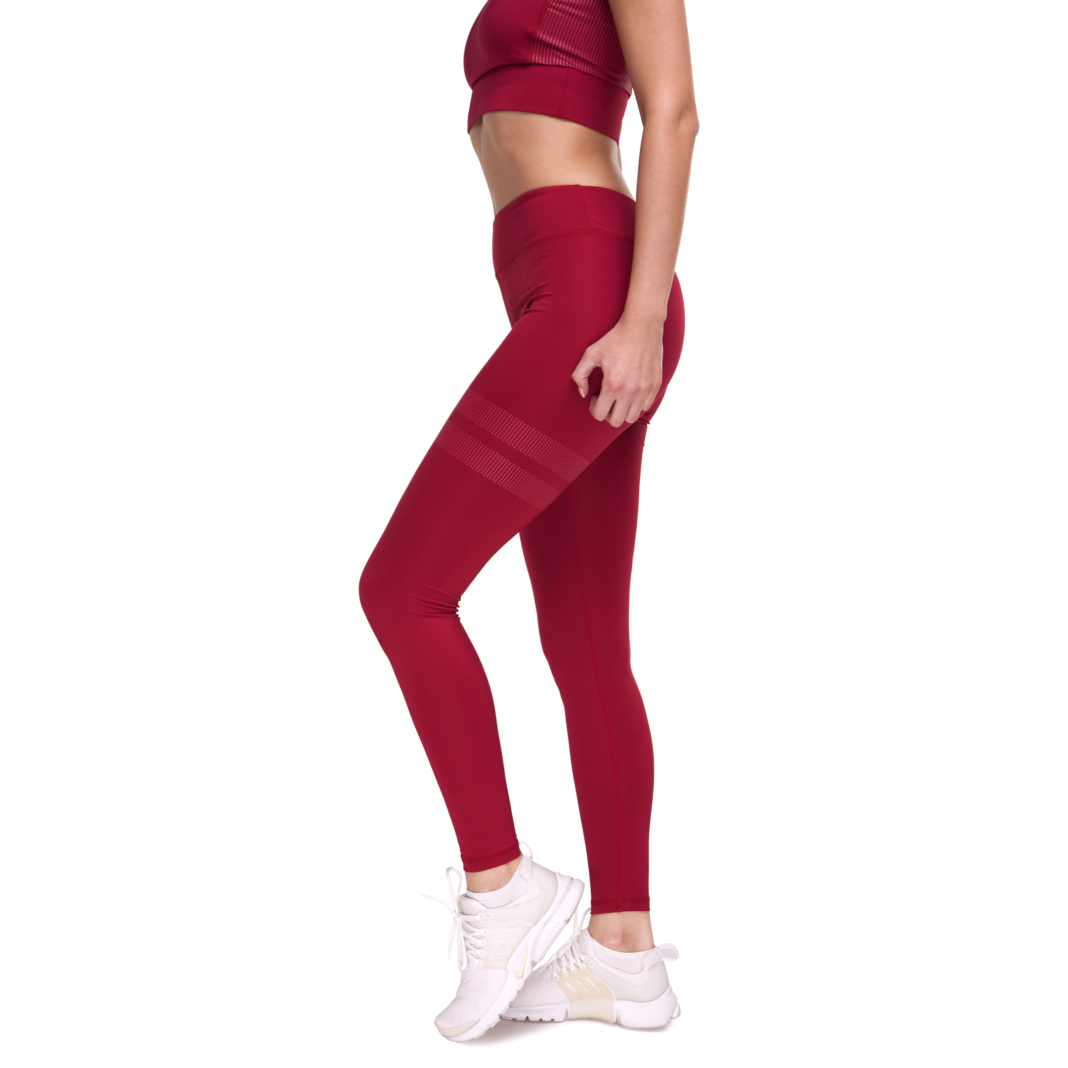 Комплект для фитнеса U-Power (Burgundy)