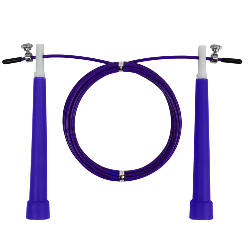 Скакалка скоростная U-Power Crossfit (Violet)
