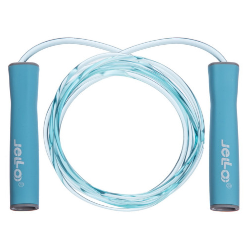 Скакалка скоростная U-Power Jello Fitness (Blue)